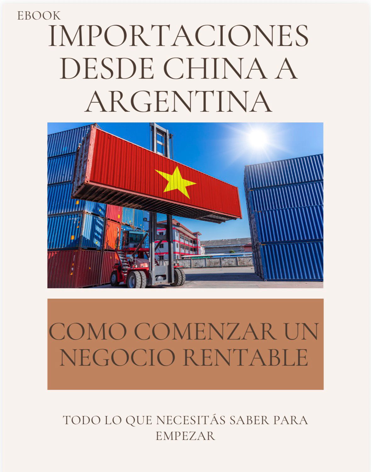 IMPORTACIONES DESDE CHINA A ARGENTINA